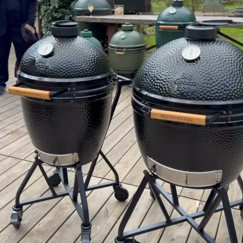 Gril Big Green Egg XL The Onyx – základní set (skladem v ČR)